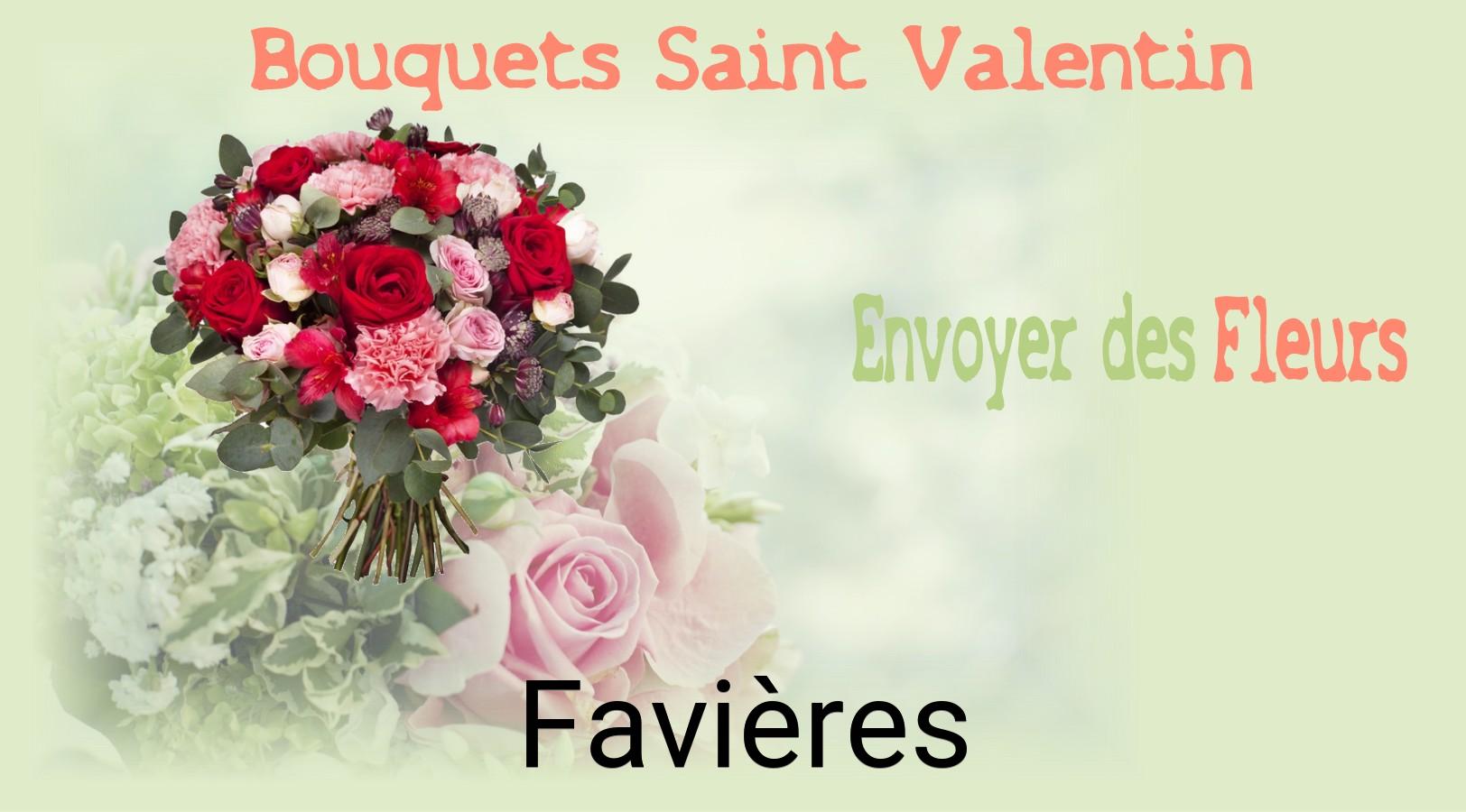 Roses de Saint-Valentin livrées à Favières