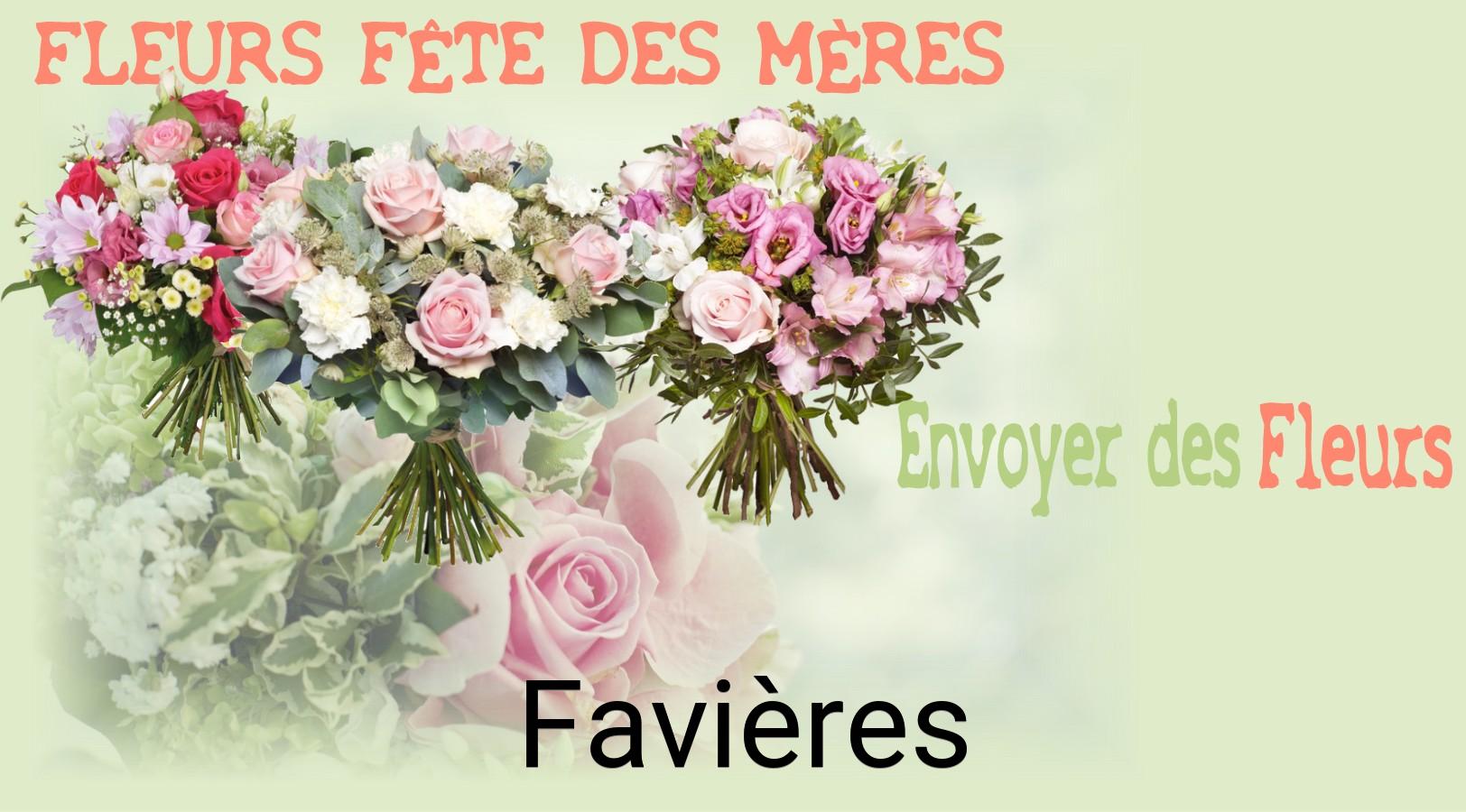Bouquet de Fête des Mères livré à Favières